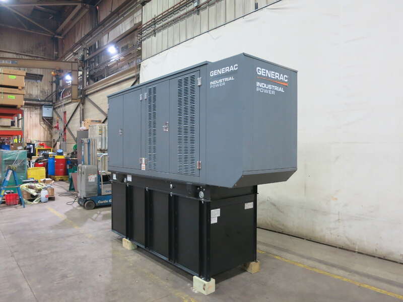 Used Generac SD100 Diesel Generator, 261 hrs, EPA Tier 3, Single Phase                            