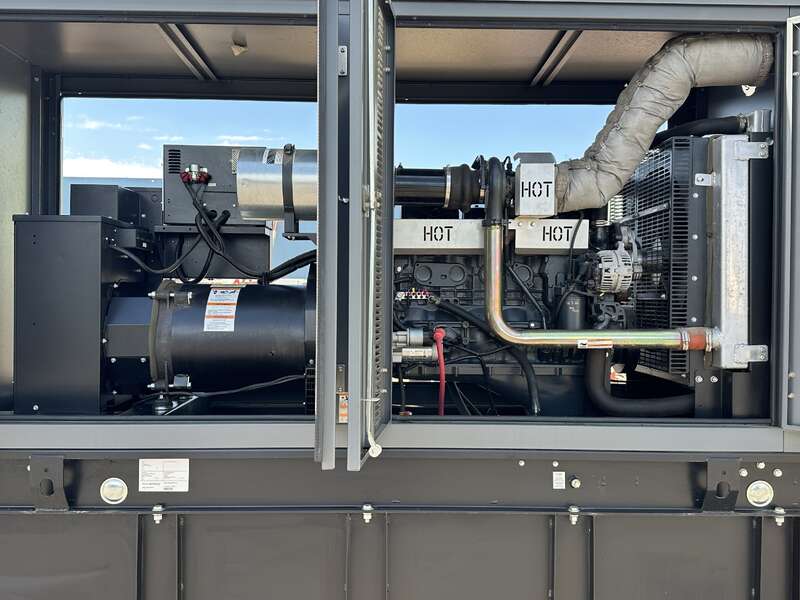 Used Generac SD100 Diesel Generator, 261 hrs, EPA Tier 3, Single Phase                            