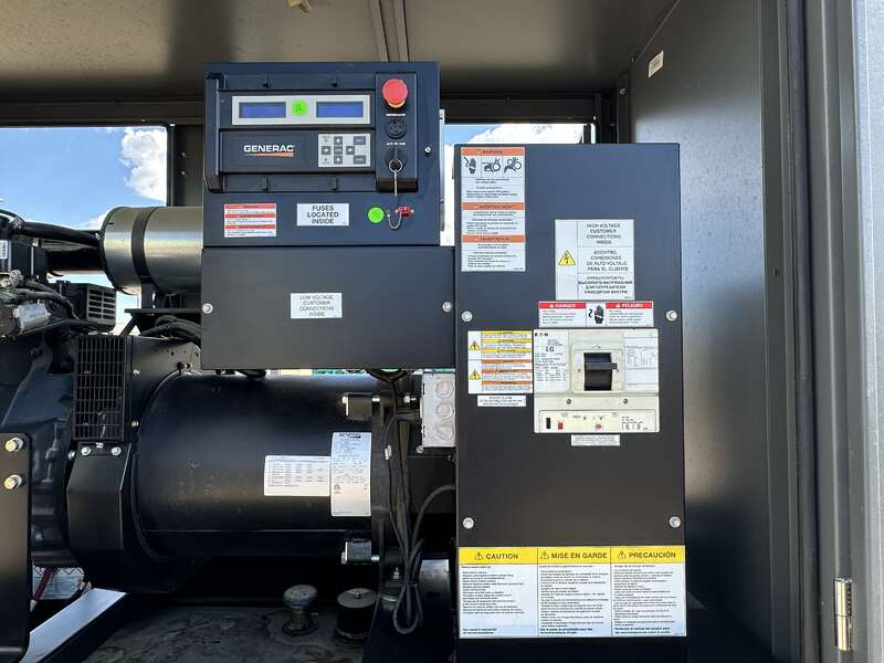 Used Generac SD100 Diesel Generator, 261 hrs, EPA Tier 3, Single Phase                            