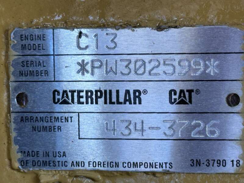 New Caterpillar D400GC C13 Diesel Generator 0 Hrs EPA Tier 3                            