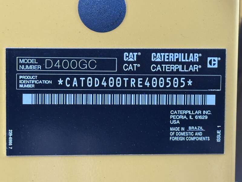 New Caterpillar D400GC C13 Diesel Generator 0 Hrs EPA Tier 3                            