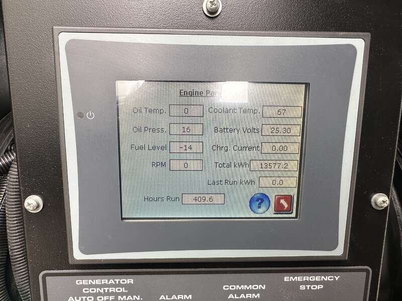 Used Generac MD0500 Paralleling Diesel Generator 409 Hrs EPA Tier 2                            