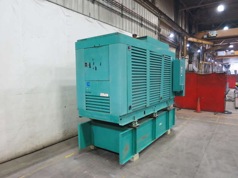 Used Cummins DFED KTA19-G4 Diesel Generator, 523 Hrs                            