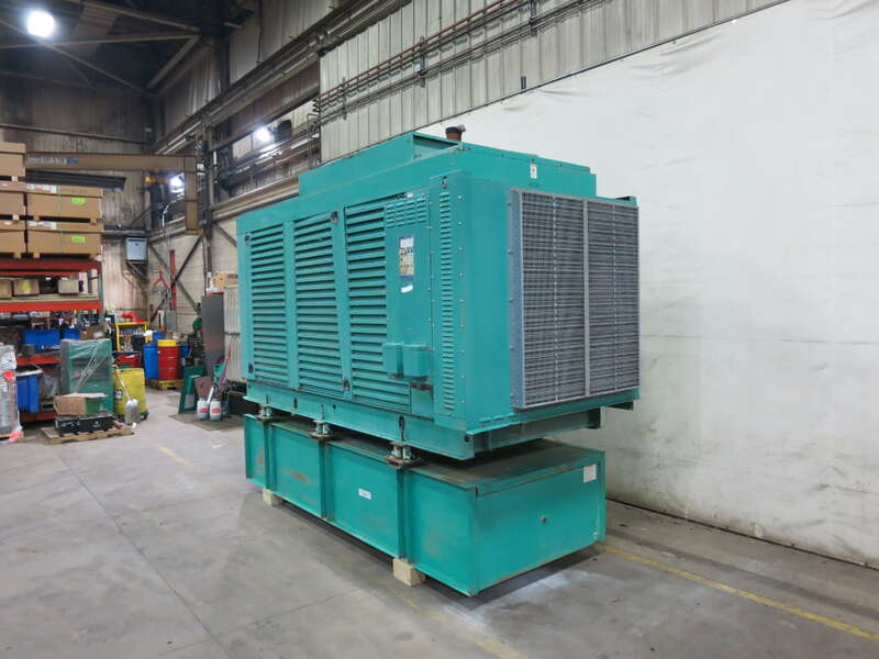 Used Cummins DFED KTA19-G4 Diesel Generator, 523 Hrs                            