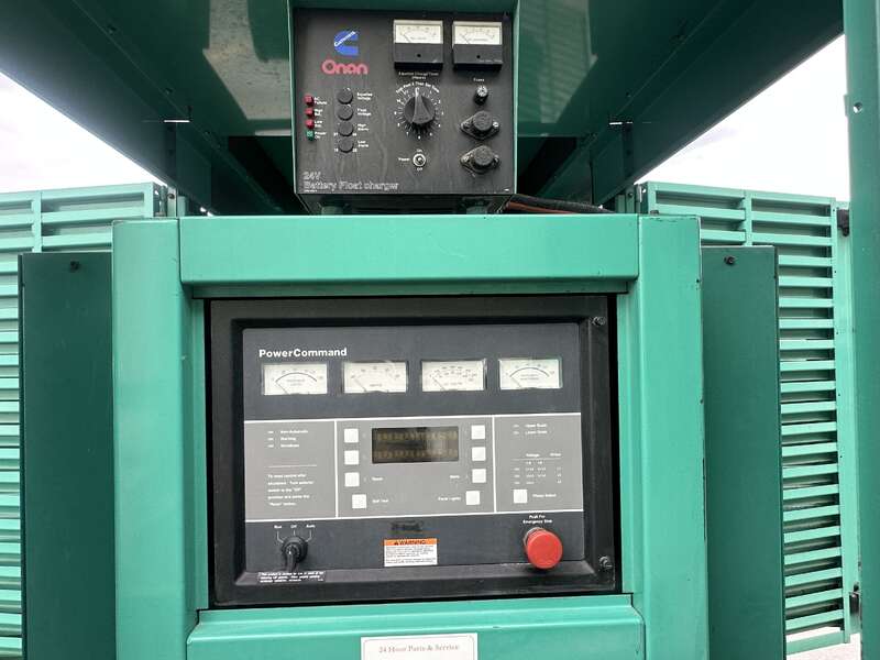 Used Cummins DFED KTA19-G4 Diesel Generator, 523 Hrs                            