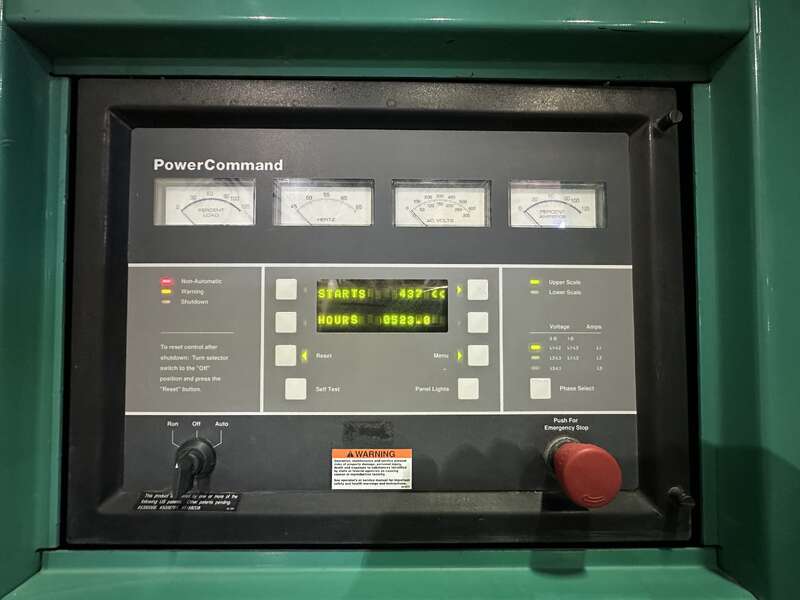 Used Cummins DFED KTA19-G4 Diesel Generator, 523 Hrs                            