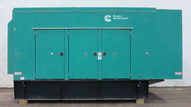Used Cummins DFEK QSX15-G9 NR2 Diesel Generator, 316 Hrs, EPA Tier 2                            