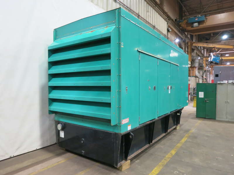 Used Cummins DFEK QSX15-G9 NR2 Diesel Generator, 316 Hrs, EPA Tier 2                            