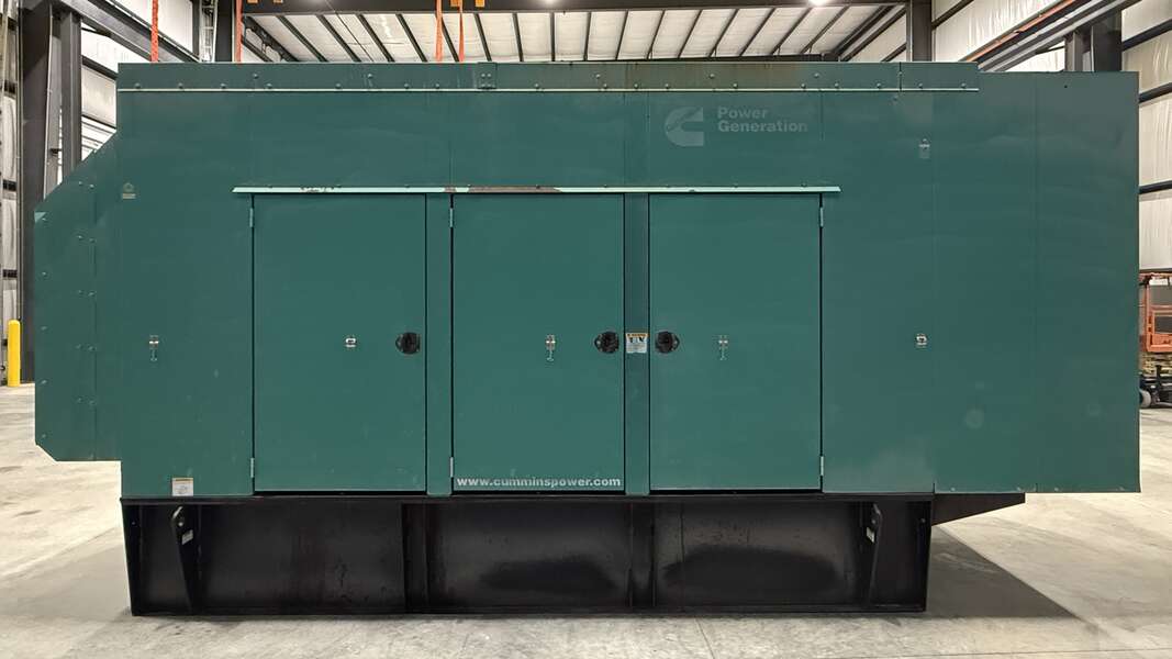 Used Cummins DFEK QSX15-G9 NR2 Diesel Generator, 316 Hrs, EPA Tier 2                            