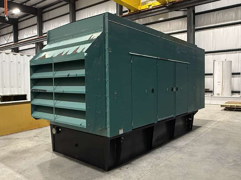 Used Cummins DFEK QSX15-G9 NR2 Diesel Generator, 316 Hrs, EPA Tier 2                            