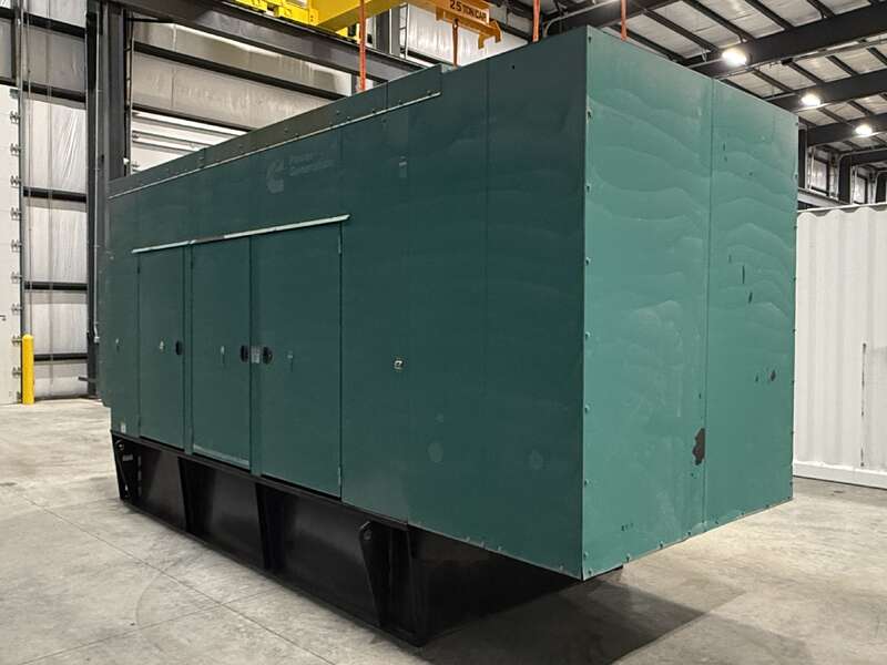 Used Cummins DFEK QSX15-G9 NR2 Diesel Generator, 316 Hrs, EPA Tier 2                            