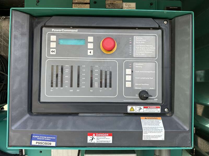Used Cummins DFEH QSX15-G9 NR2 Diesel Generator 88 Hrs EPA Tier 2                            