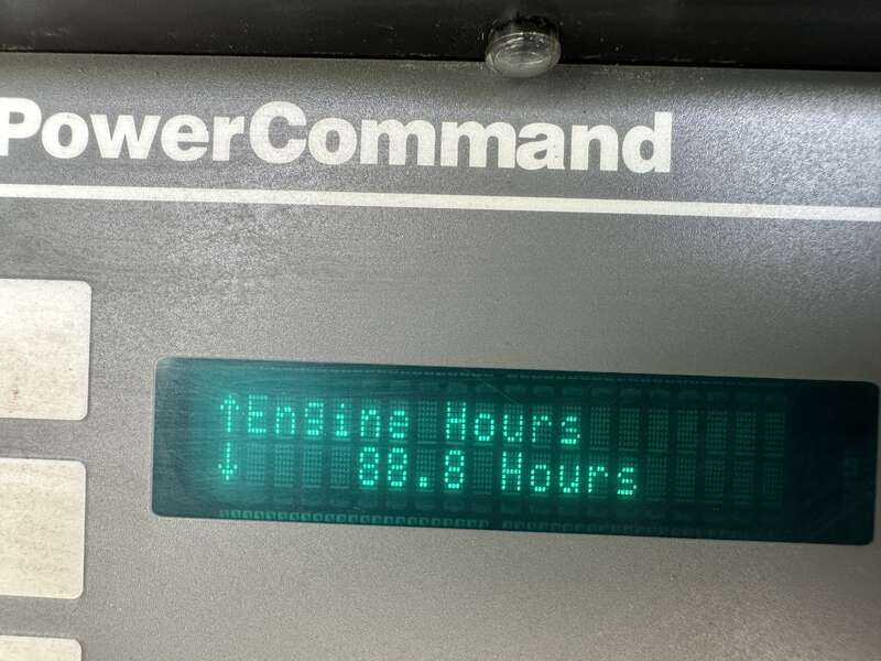Used Cummins DFEH QSX15-G9 NR2 Diesel Generator 88 Hrs EPA Tier 2                            
