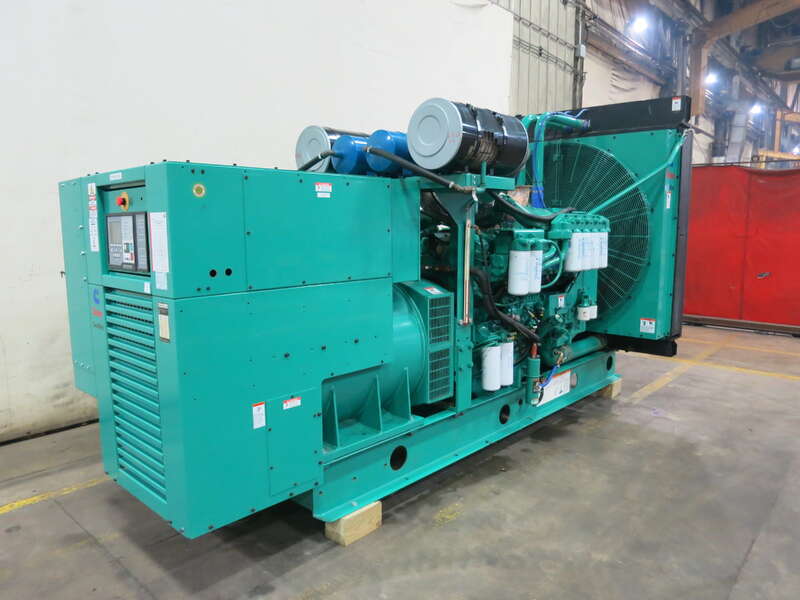 Used Cummins DFHA QST30-G2 Diesel Generator 365 Hrs                            