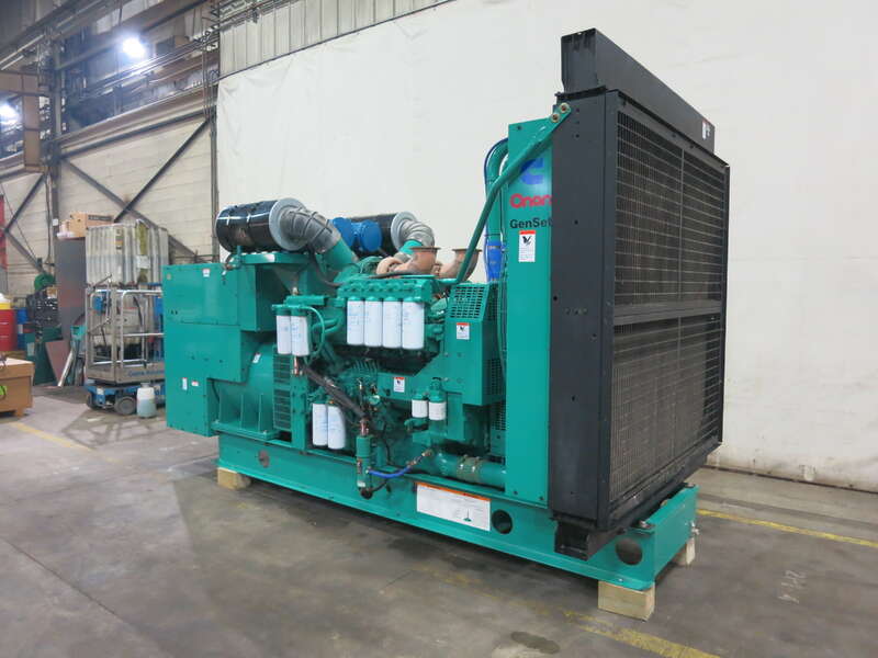 Used Cummins DFHA QST30-G2 Diesel Generator 365 Hrs                            