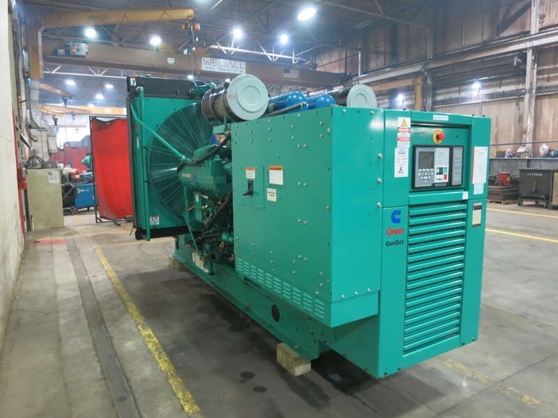 Used Cummins DFHA QST30-G2 Diesel Generator 365 Hrs                            