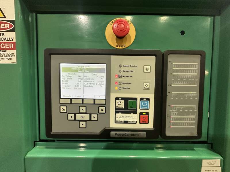 Used Cummins DFHA QST30-G2 Diesel Generator 362 Hrs                            