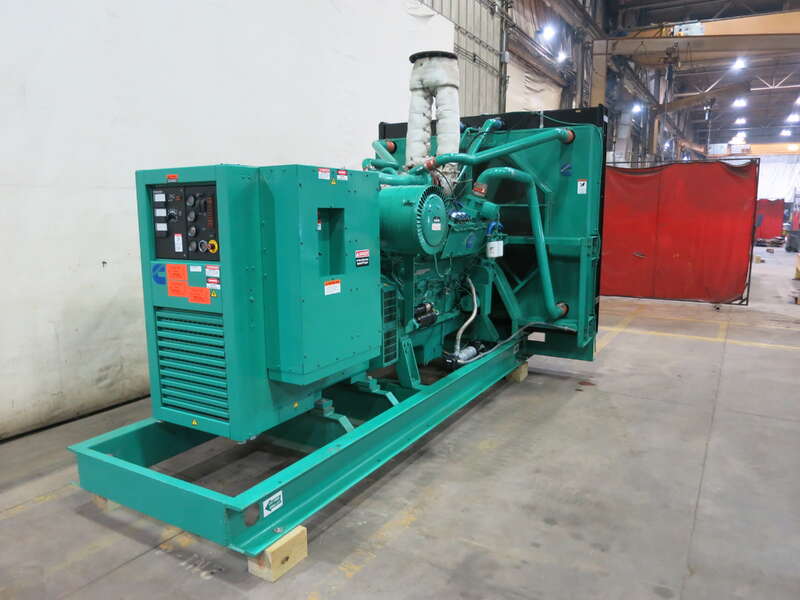 Used Cummins GTA28 Natural Gas Generator, 496 Hrs                            