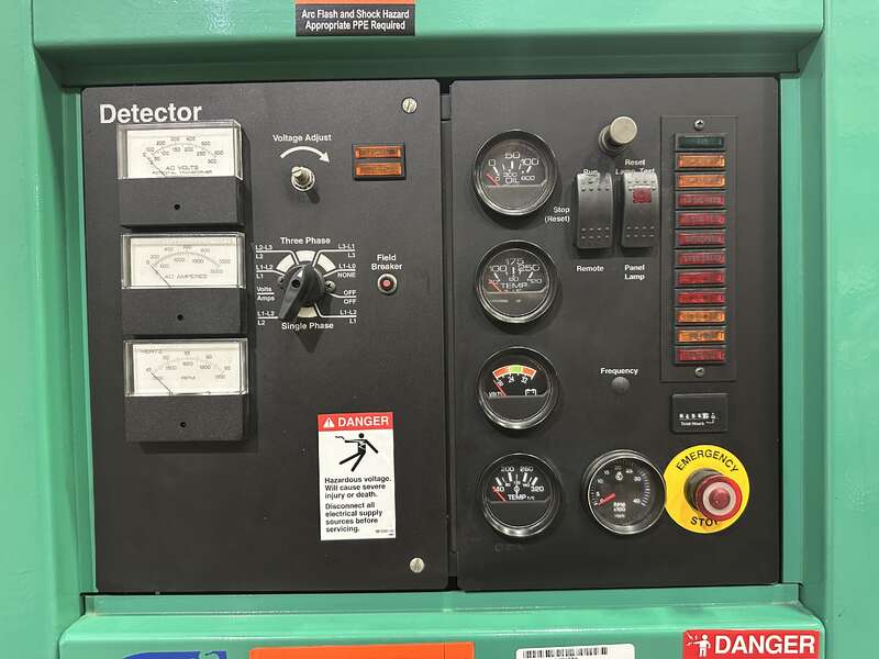 Used Cummins GTA28 Natural Gas Generator, 496 Hrs                            
