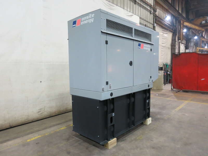 Used MTU DS35 John Deere 3029TFG89 Diesel Generator, 231 Hrs, EPA Tier 3, Single or 3 Phase                            