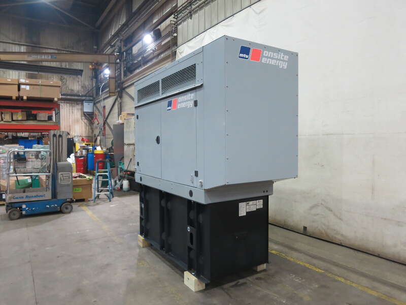 Used MTU DS35 John Deere 3029TFG89 Diesel Generator, 231 Hrs, EPA Tier 3, Single or 3 Phase                            