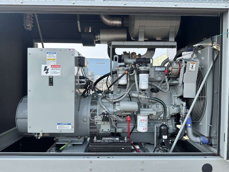 Used MTU DS35 John Deere 3029TFG89 Diesel Generator, 231 Hrs, EPA Tier 3, Single or 3 Phase                            