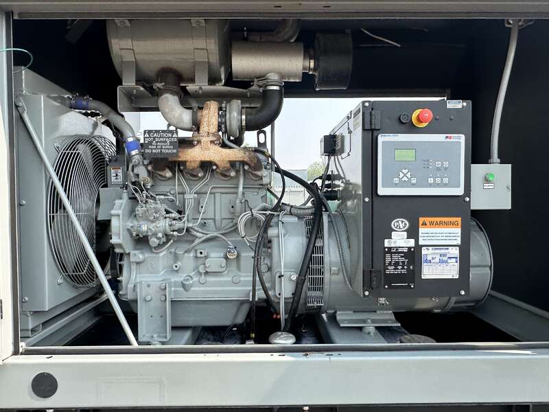 Used MTU DS35 John Deere 3029TFG89 Diesel Generator, 231 Hrs, EPA Tier 3, Single or 3 Phase                            