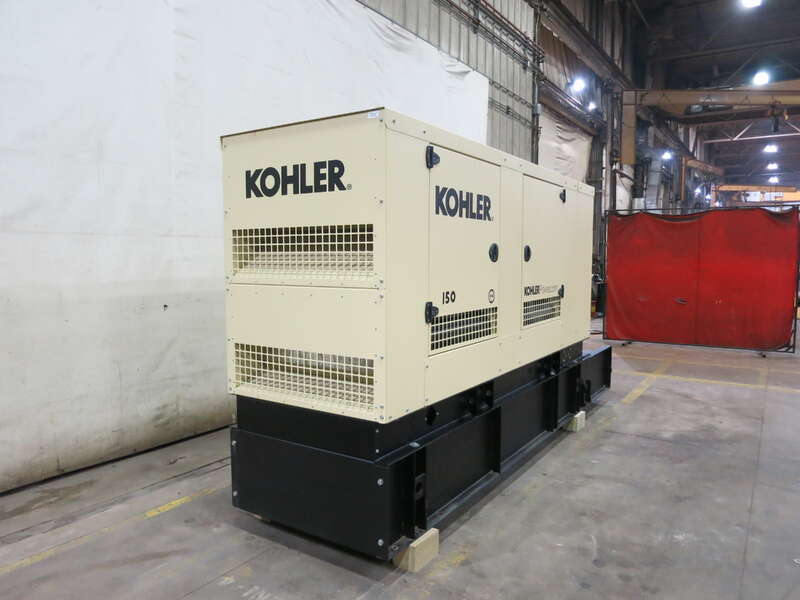 New / Surplus Kohler 150REOZJF John Deere 6068HF285K Diesel Generator, 0 Hrs, EPA Tier 3                            