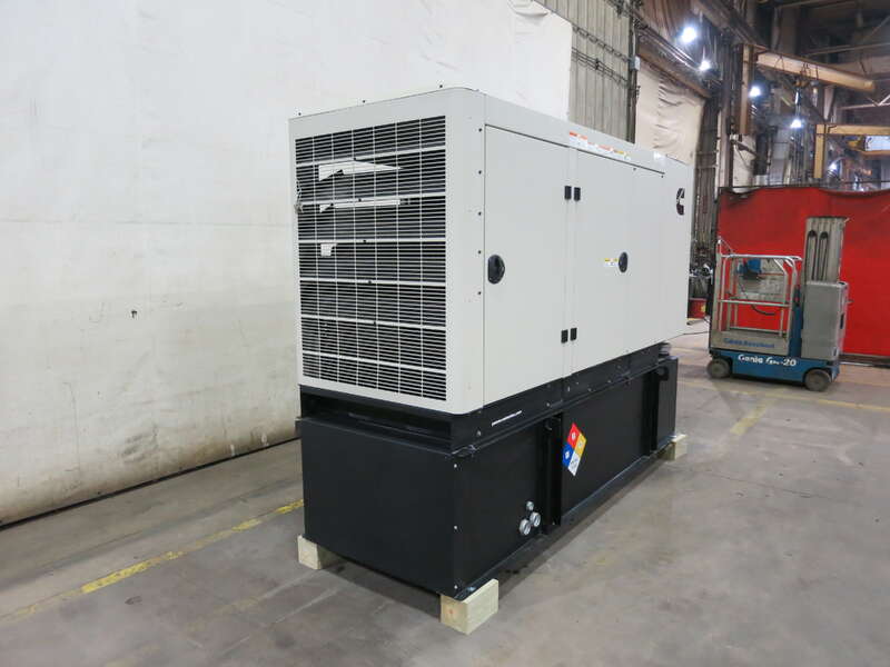 Used Cummins C100D6C QSB5-G13 NR3 Diesel Generator, 113 Hrs, EPA Tier 3, Single Phase                            