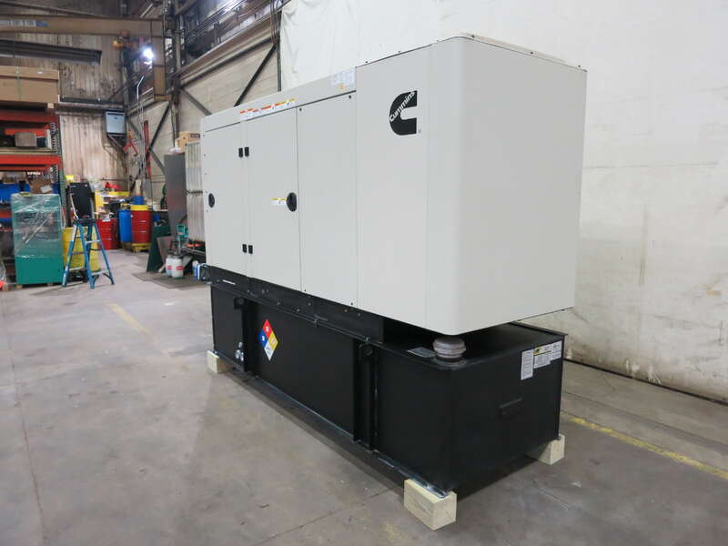 Used Cummins C100D6C QSB5-G13 NR3 Diesel Generator, 113 Hrs, EPA Tier 3, Single Phase                            