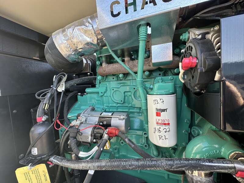 Used Cummins C100D6C QSB5-G13 NR3 Diesel Generator, 113 Hrs, EPA Tier 3, Single Phase                            