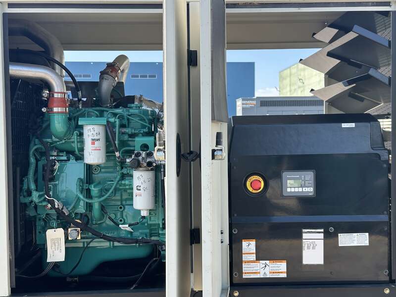 Used Cummins C100D6C QSB5-G13 NR3 Diesel Generator, 113 Hrs, EPA Tier 3, Single Phase                            