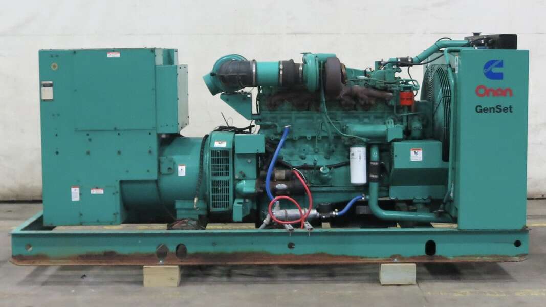 Used Cummins 350DFCC NTA-855-G3 Diesel Generator, 219 Hrs                            