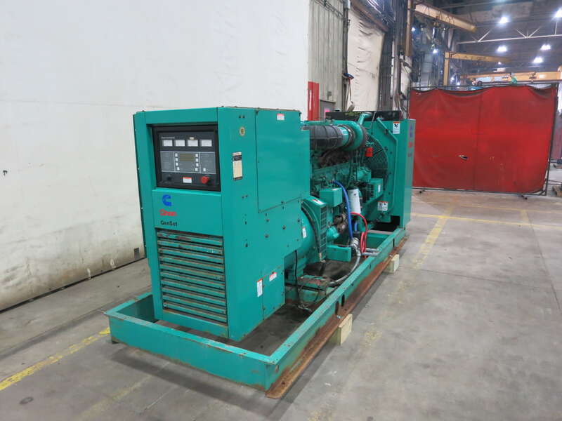 Used Cummins 350DFCC NTA-855-G3 Diesel Generator, 219 Hrs                            