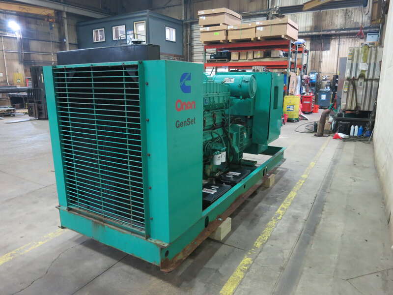 Used Cummins 350DFCC NTA-855-G3 Diesel Generator, 219 Hrs                            