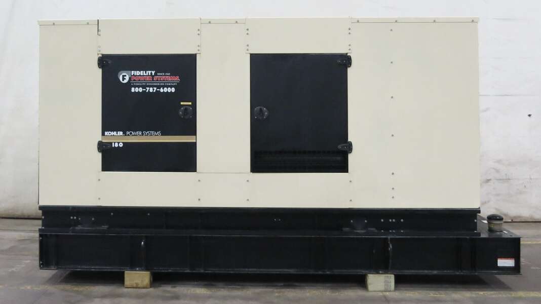 Used Kohler 180REOZJE John Deere 6068HF485 Diesel Generator, 327 Hrs, EPA Tier 3                            
