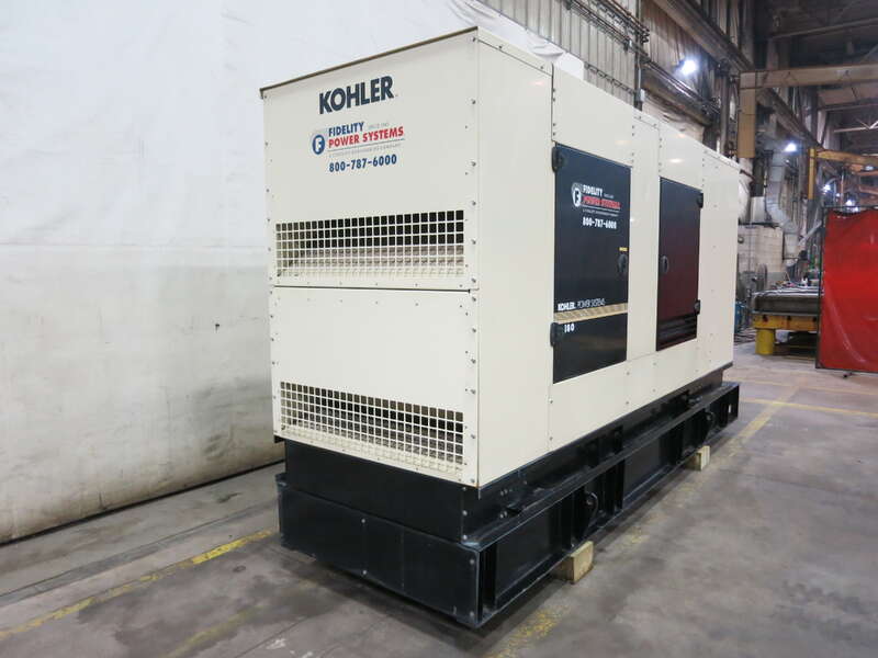 Used Kohler 180REOZJE John Deere 6068HF485 Diesel Generator, 327 Hrs, EPA Tier 3                            