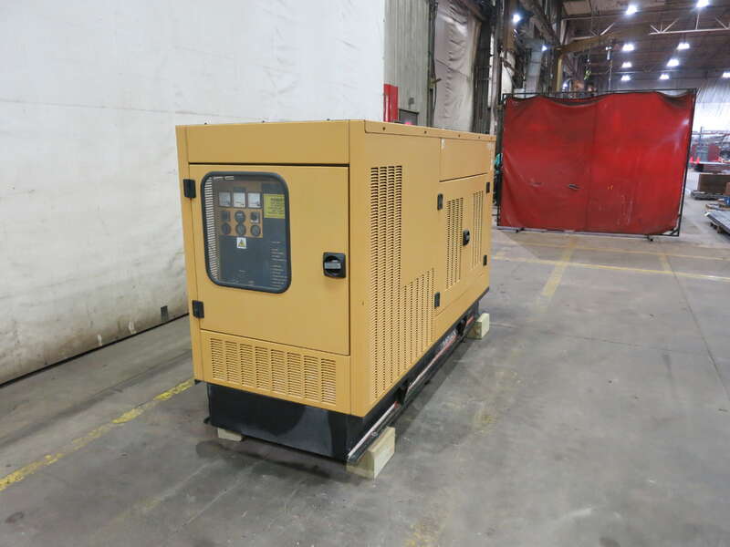 Used Caterpillar / Olympian G100F1 Natural Gas Generator, 845 Hrs                            