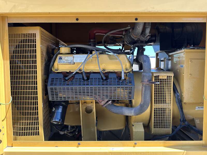 Used Caterpillar / Olympian G100F1 Natural Gas Generator, 845 Hrs                            