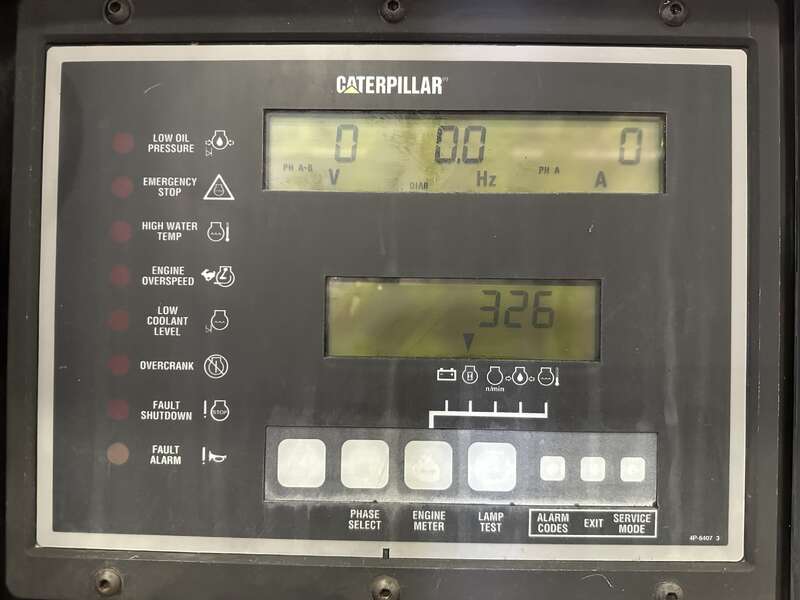 Used Caterpillar 3412 Diesel Generator, 326 Hrs                            