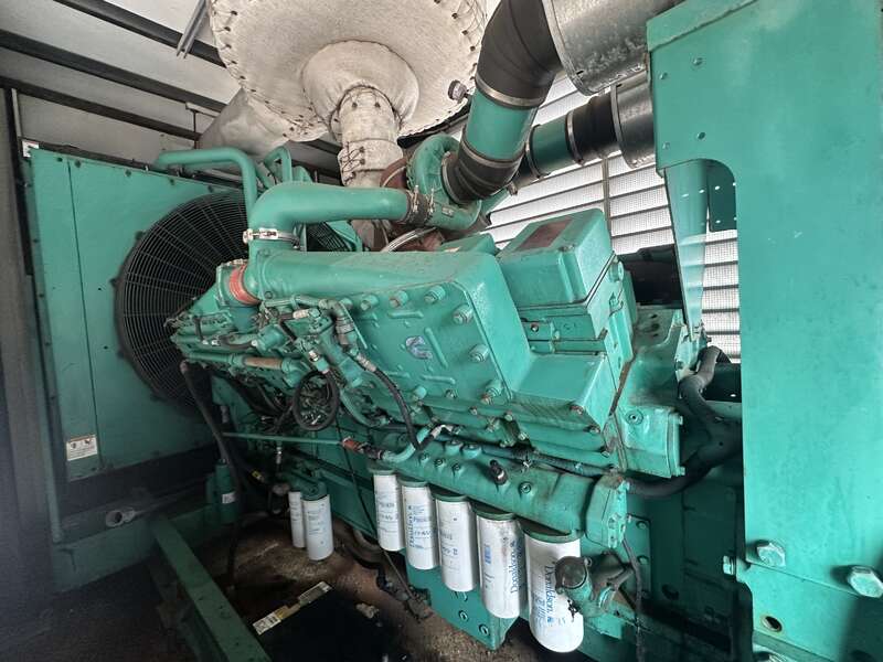Used Cummins DFLE KTA50-G9 Diesel Generator, 1127 Hrs                            