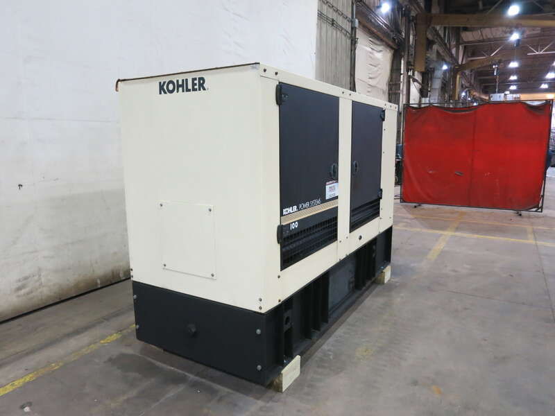 Used Kohler 100REOZJE Diesel Generator, 532 Hrs, EPA Tier 3                            