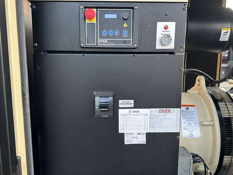 Used Kohler 100REOZJE Diesel Generator, 532 Hrs, EPA Tier 3                            