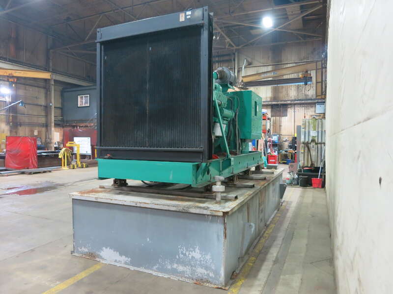 Used Cummins DFGB VTA28-G2 Diesel Generator, 297 Hrs                            