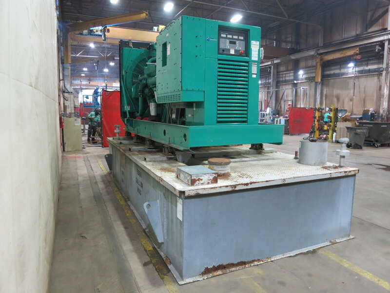 Used Cummins DFGB VTA28-G2 Diesel Generator, 297 Hrs                            