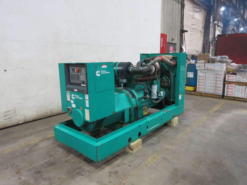Used Cummins DSHAC QSB7-G5 NR3 Diesel Generator, TBD Hrs, EPA Tier 3                            