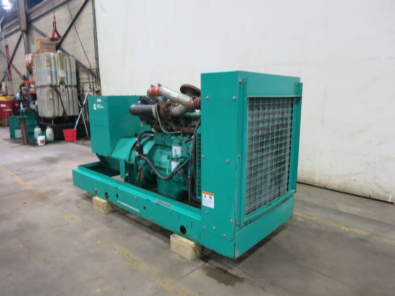 Used Cummins DSHAC QSB7-G5 NR3 Diesel Generator, TBD Hrs, EPA Tier 3                            