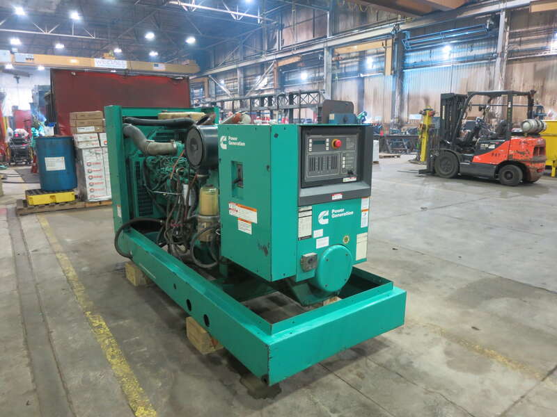 Used Cummins DSHAC QSB7-G5 NR3 Diesel Generator, TBD Hrs, EPA Tier 3                            