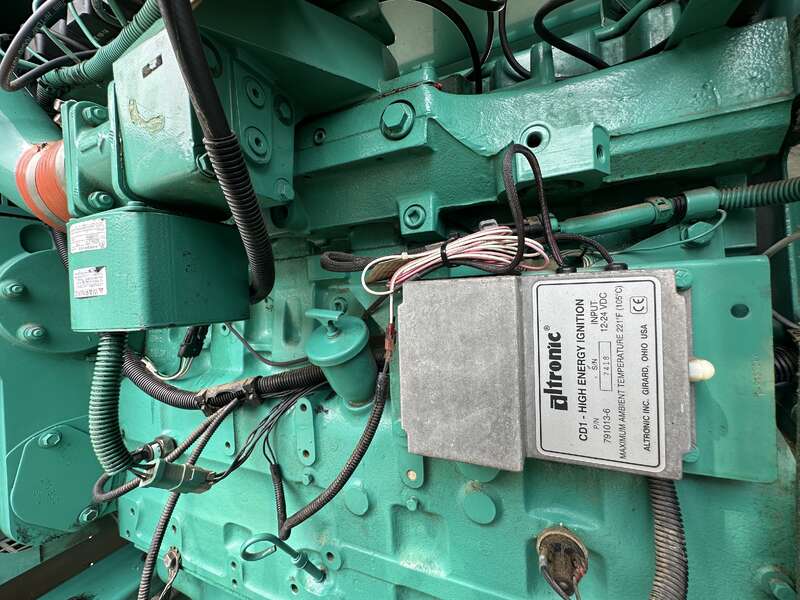 Used Cummins GGKB Natural Gas / Propane Generator, 1058 Hrs                            
