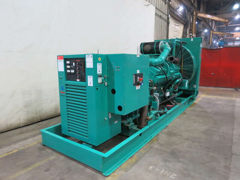 Used Cummins DFLB KTA50-G2 Diesel Generator, 863 Hrs                            